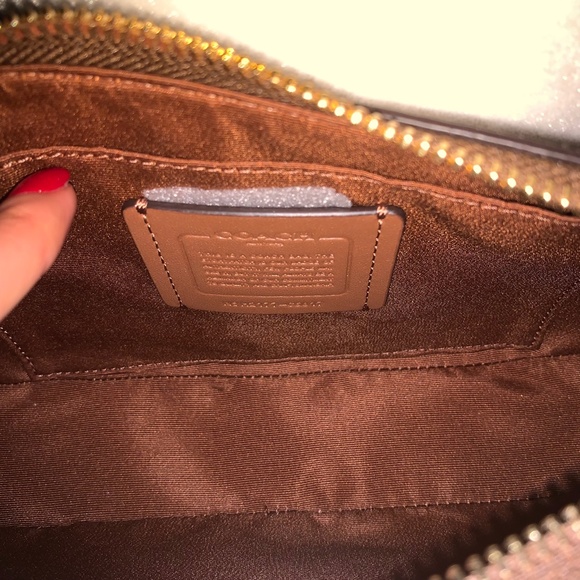 Brand new with tags rainbow strapped and rainbow logo coach crossbody bag - Picture 9 of 12